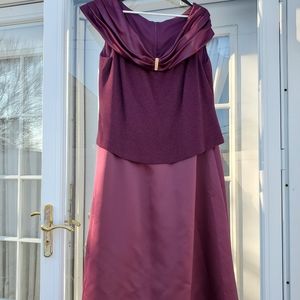 🍁purple  maxi dress